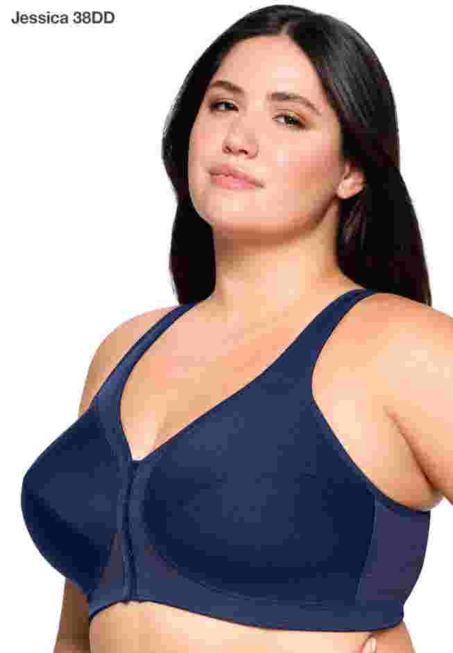 Glamorise® Magic Lift® Front-Close Posture Wireless Bra 1265 image number 11