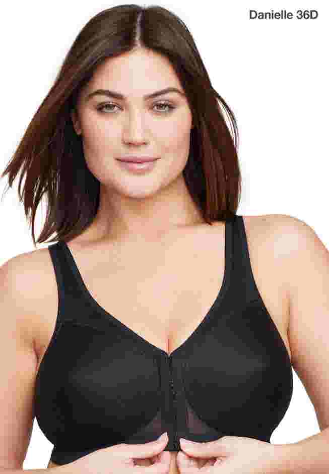 Glamorise® Magic Lift® Front-Close Posture Wireless Bra 1265 image number 9