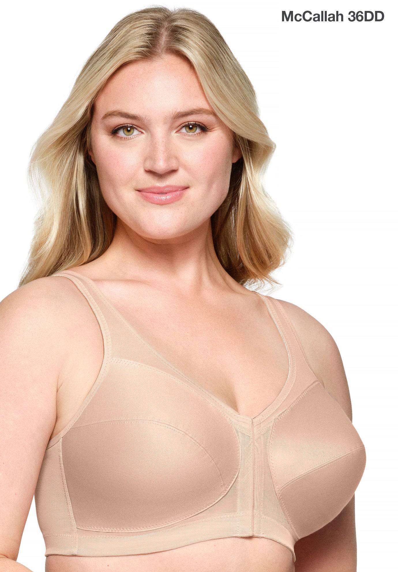 Glamorise® Magic Lift® Front-Close Posture Wireless Bra 1265 image number 8
