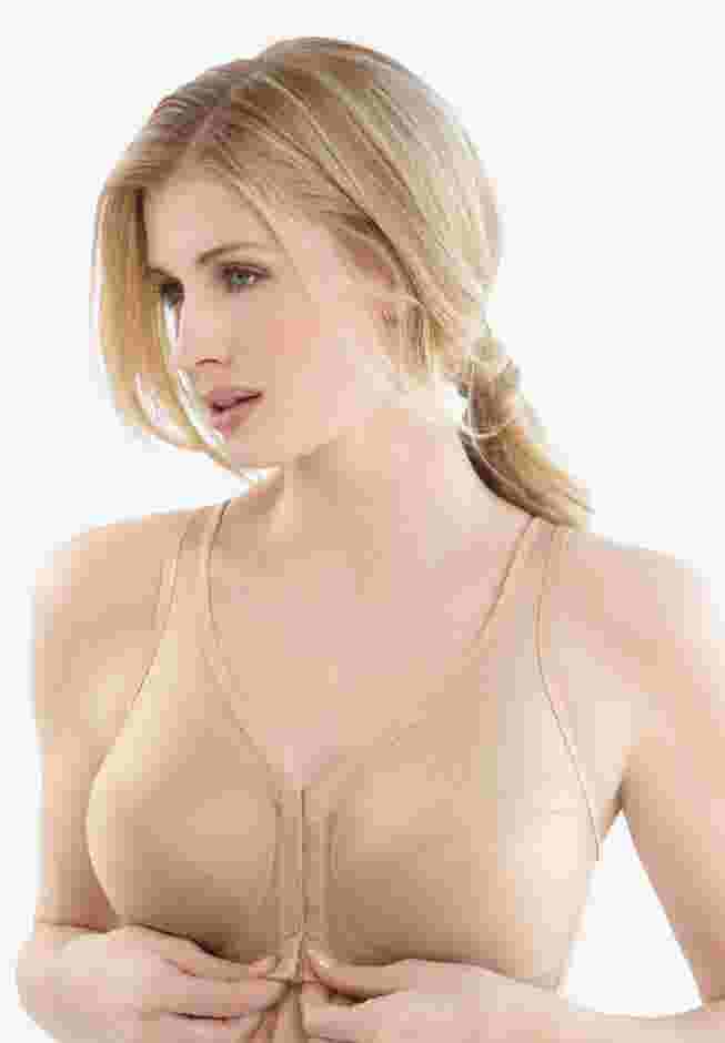 Glamorise® Magic Lift® Front-Close Posture Wireless Bra 1265 image number 0