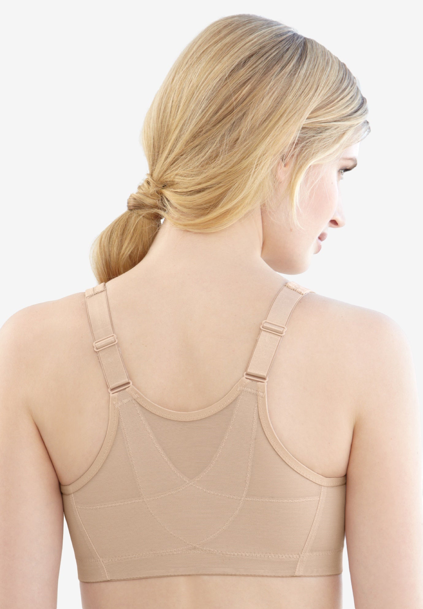 Glamorise® Magic Lift® Front-Close Posture Wireless Bra 1265 image number 1