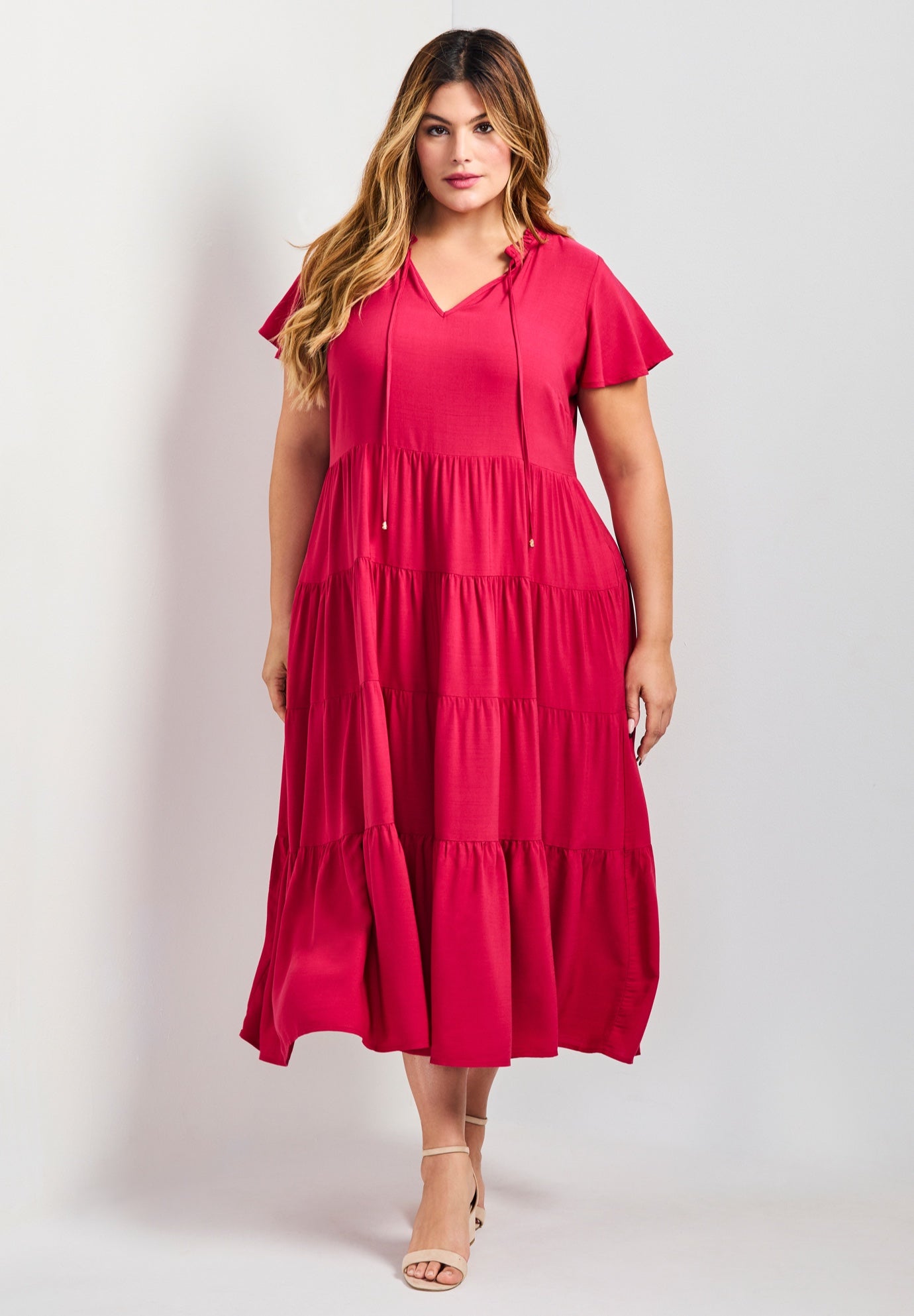 Lani Tiered Dress image number 1