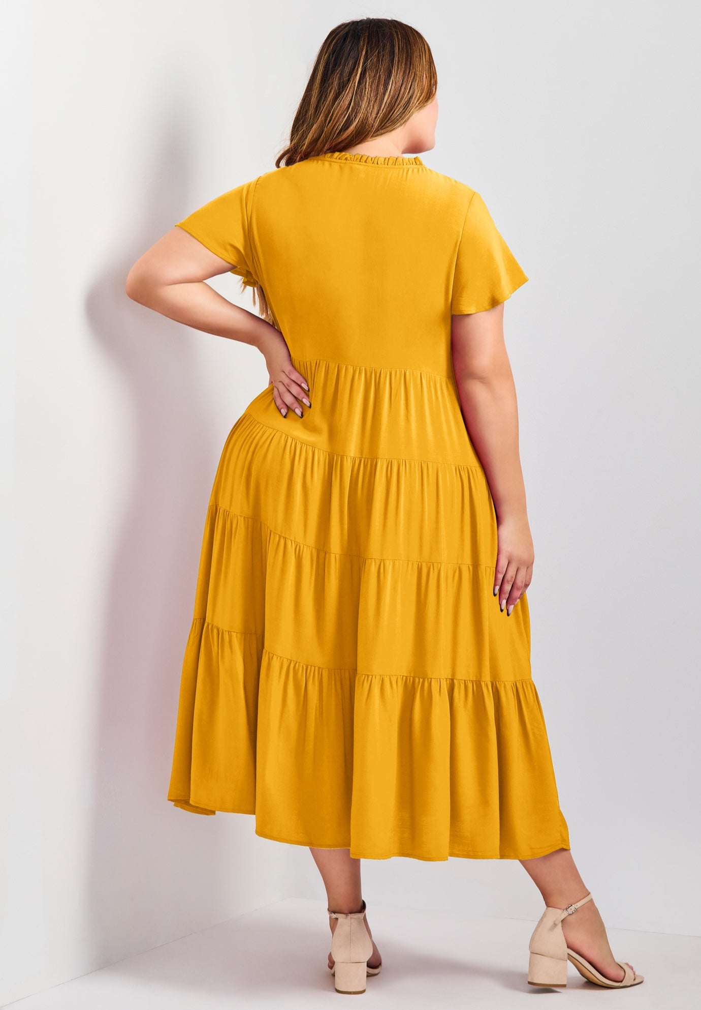 Lani Tiered Dress image number 2