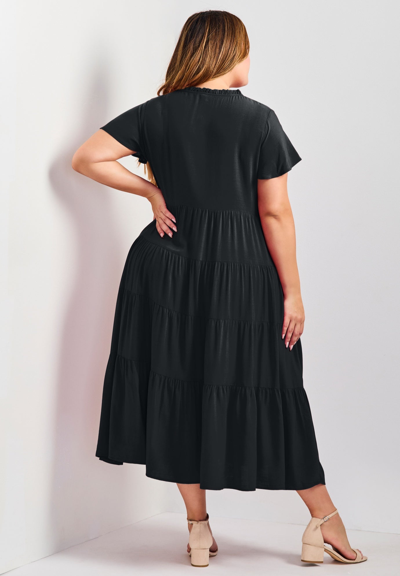 Lani Tiered Dress image number 2