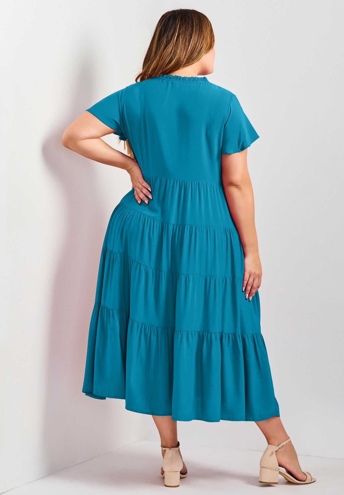 Lani Tiered Dress image number 2