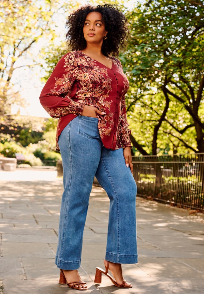 Emma Wide Leg Jean image number 1