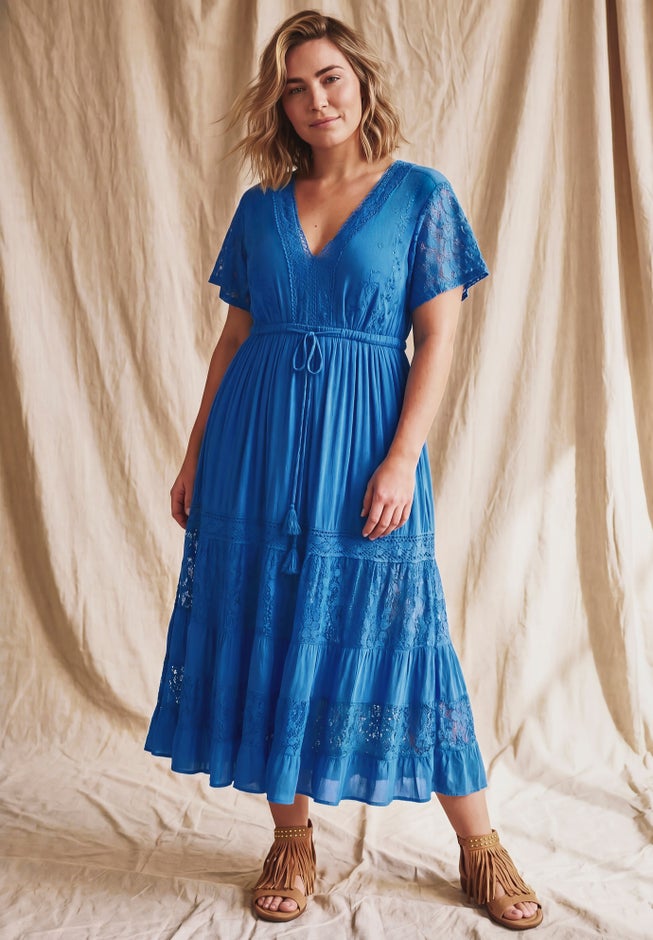 Raven Lace Maxi Dress image number 1