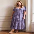 Raven Lace Maxi Dress image number null