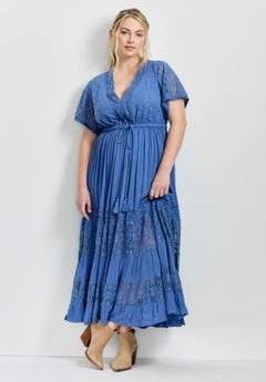 Raven Lace Maxi Dress