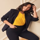 Super Stretch One Button Blazer image number null