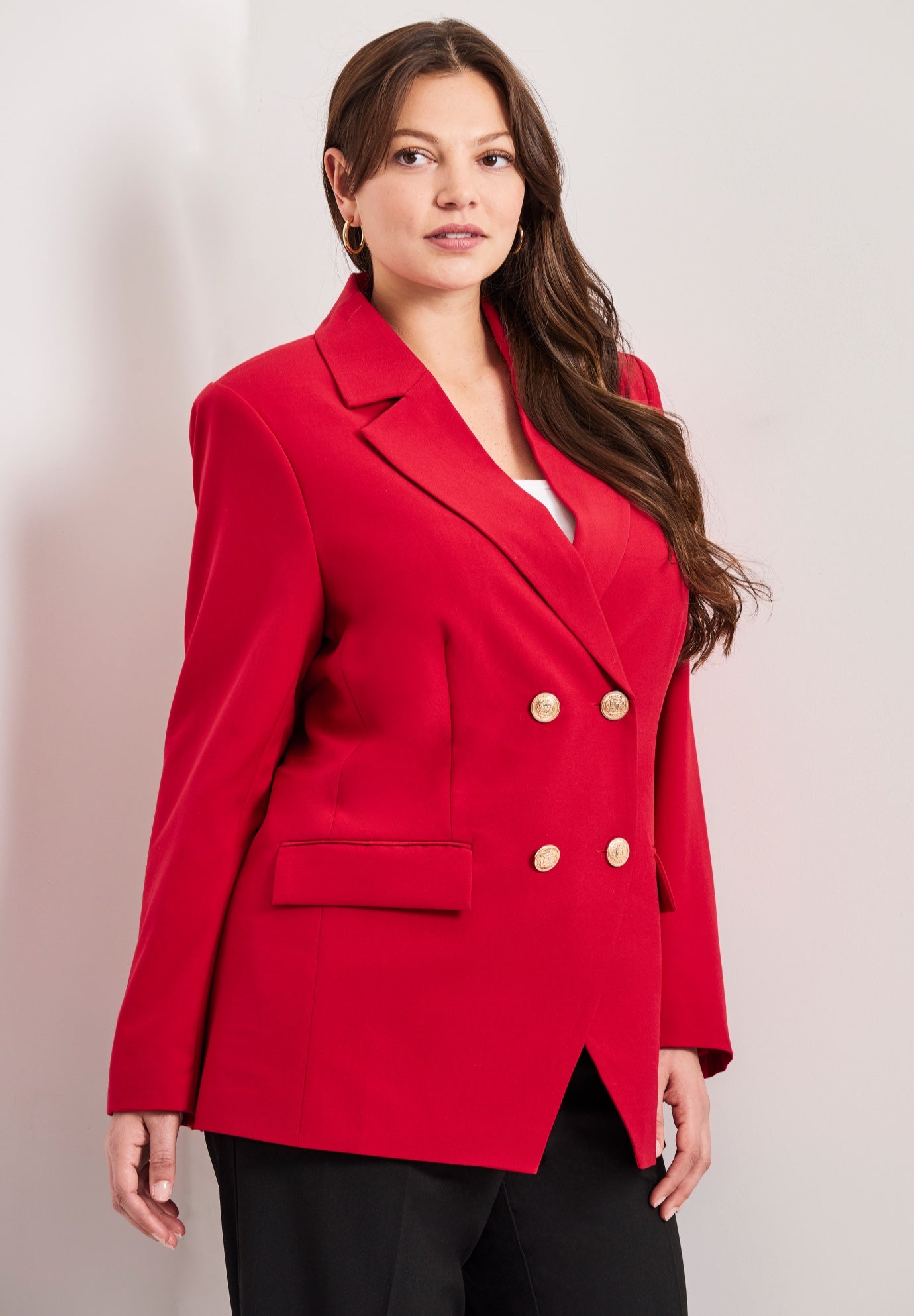 Cool Hand Double Breasted Blazer image number 3