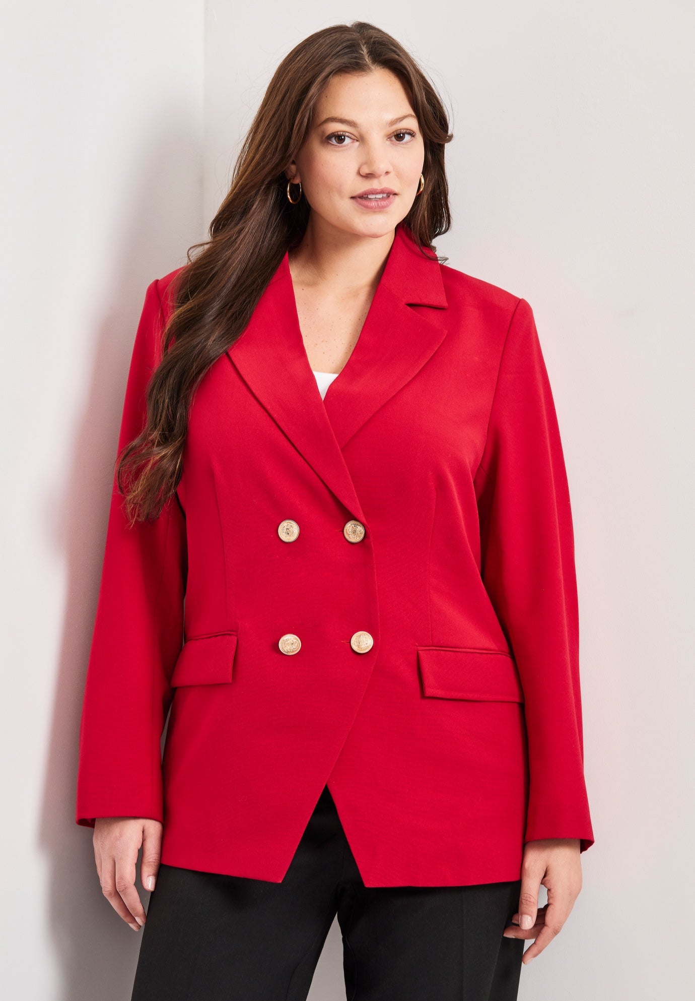 Cool Hand Double Breasted Blazer image number 4