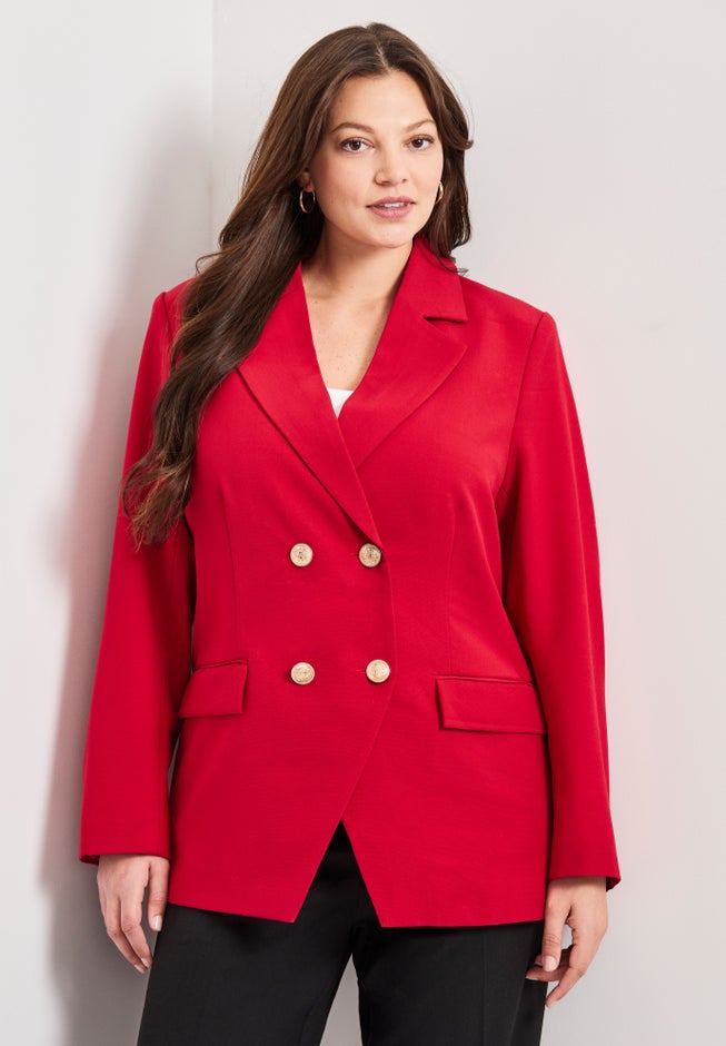 Cool Hand Double Breasted Blazer image number 4