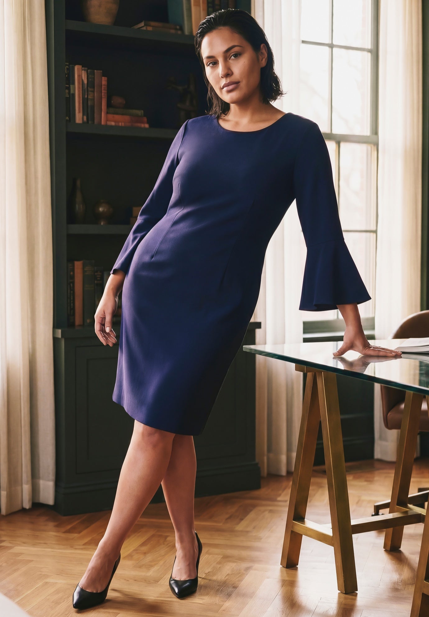 Cool Hand Bell Sleeve Dress image number 1