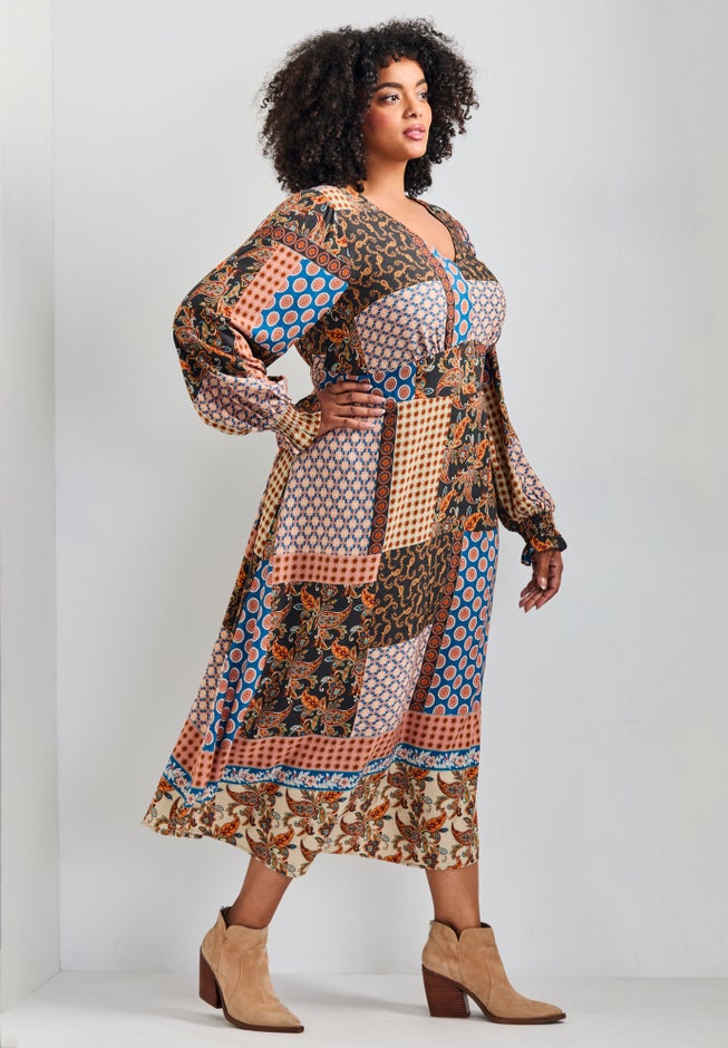 Allure V-Neckline Dress image number 1