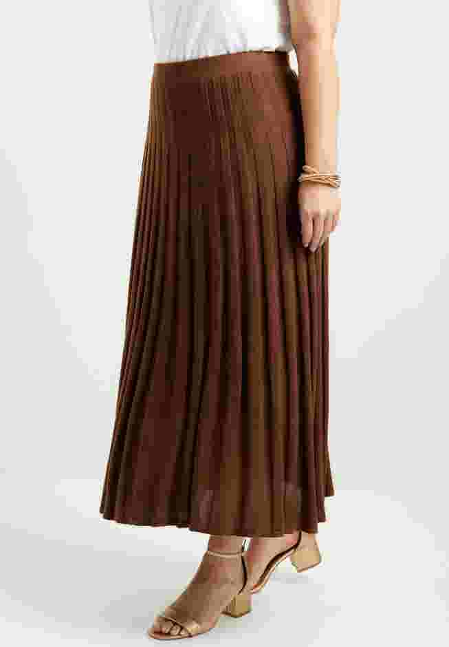 Pleated Midi Skirt image number 4