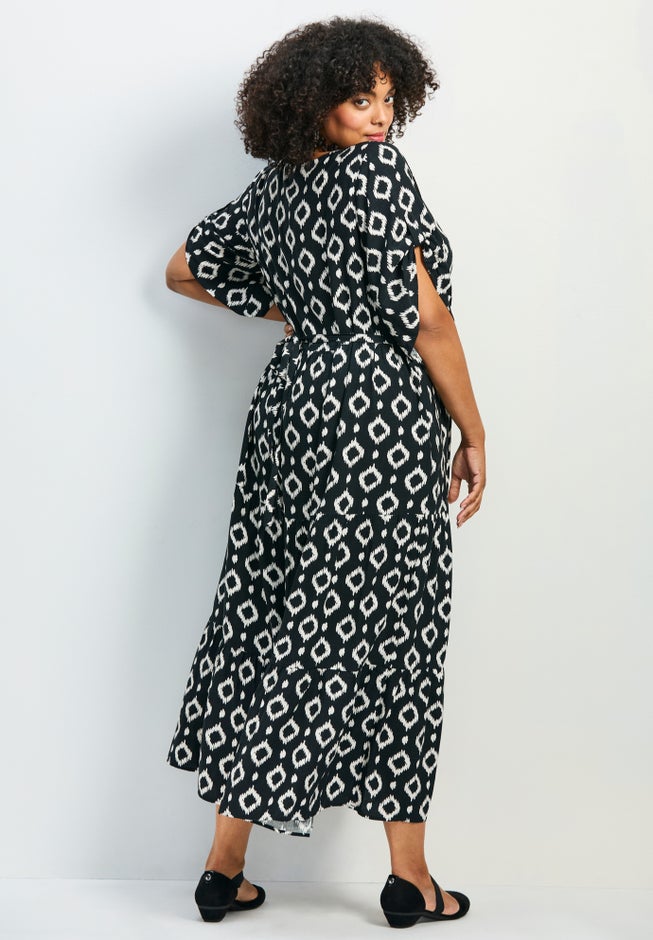 Ivy Tiered Button Front Dress image number 1