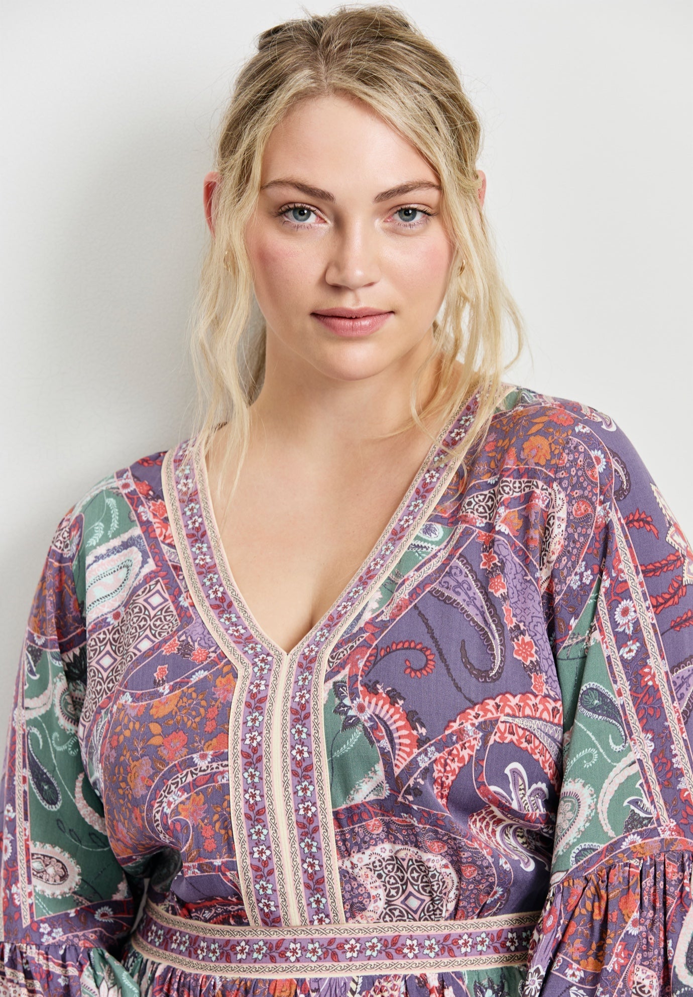 Arlo Bell Sleeve Maxi Dress image number 5