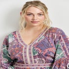 Arlo Bell Sleeve Maxi Dress image number null