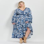 Arlo Bell Sleeve Maxi Dress image number null