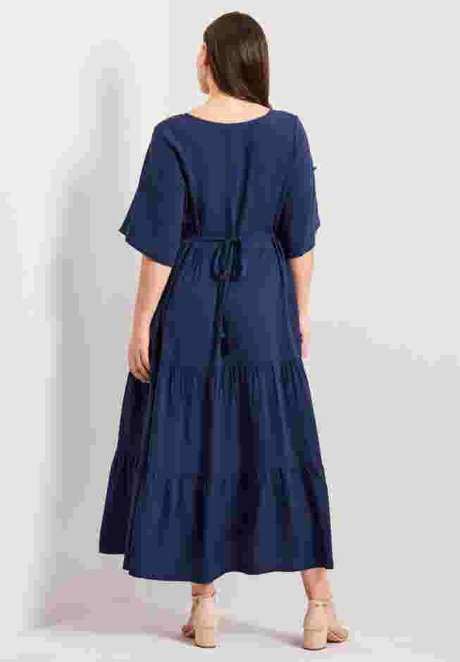 Ivy Tiered Button Front Dress image number 2