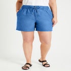 Denim Bermuda Shorts image number null