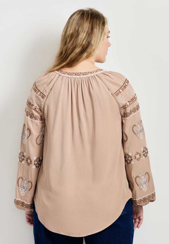 Angelina Embroidered Blouse image number 2