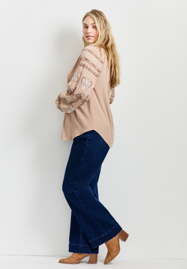 Angelina Embroidered Blouse image number 3