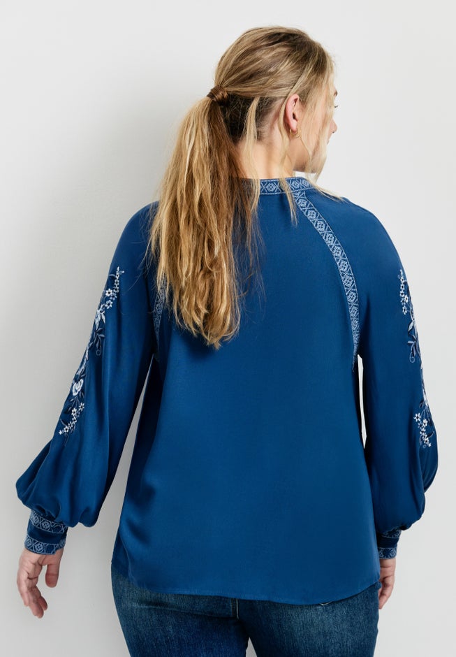 Chloe Embroidered Blouse image number 2