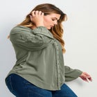 Gabby Embroidered Pintuck Shirt image number null