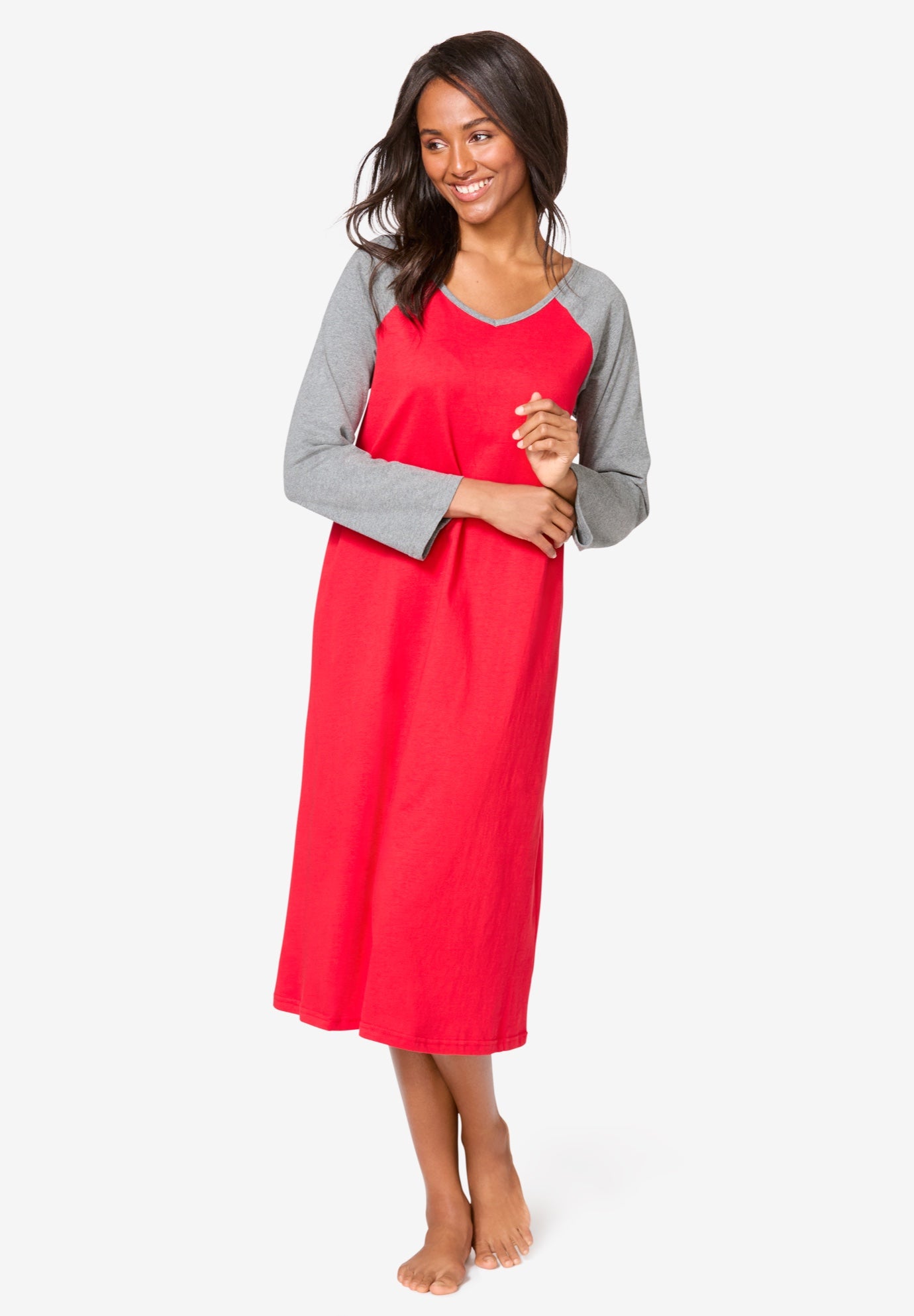 Avenue Body Baseball Sleepshirt image number 0