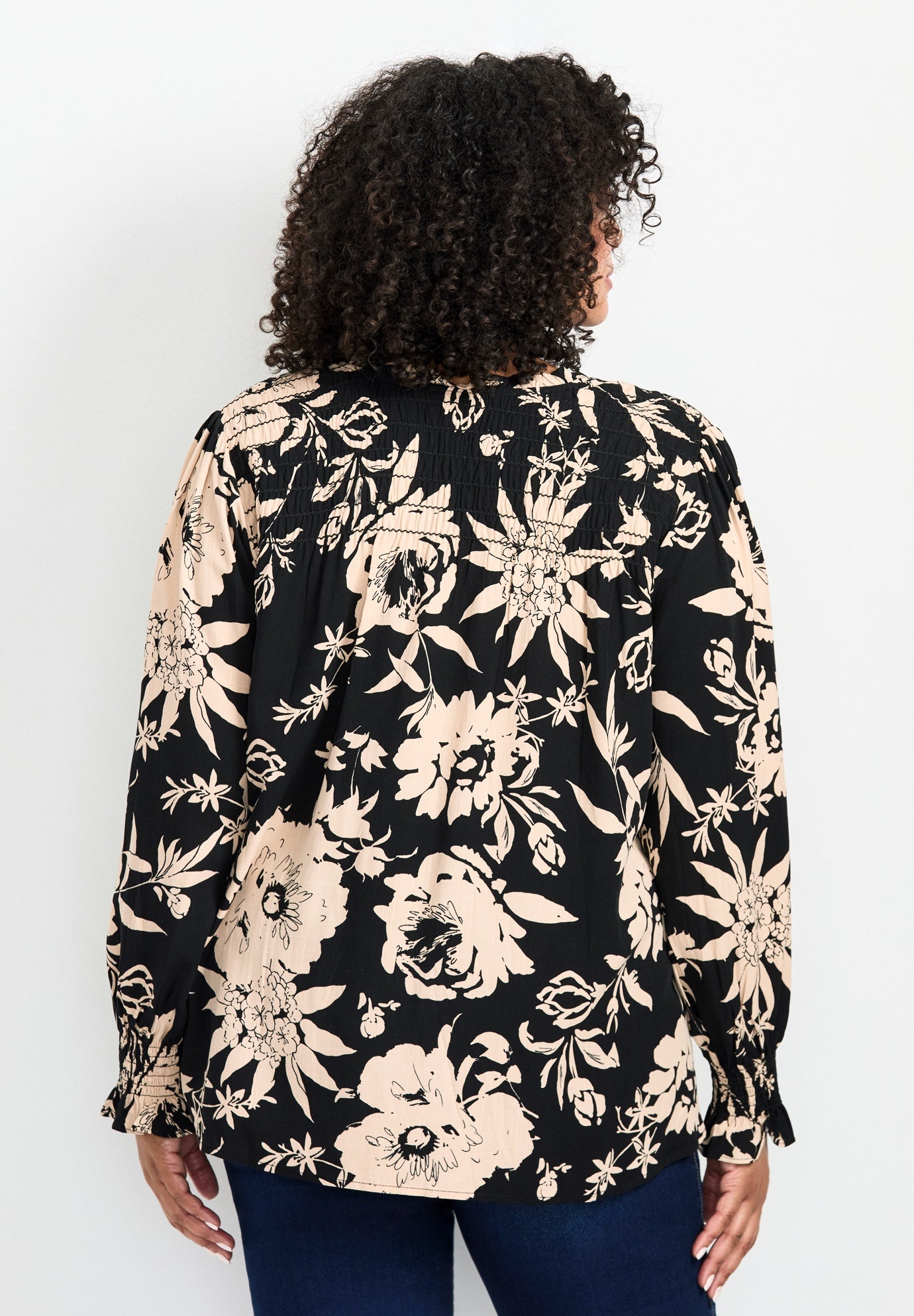 Marcie Shirred Detail Blouse image number 3