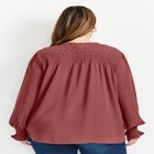 Marcie Shirred Detail Blouse image number null