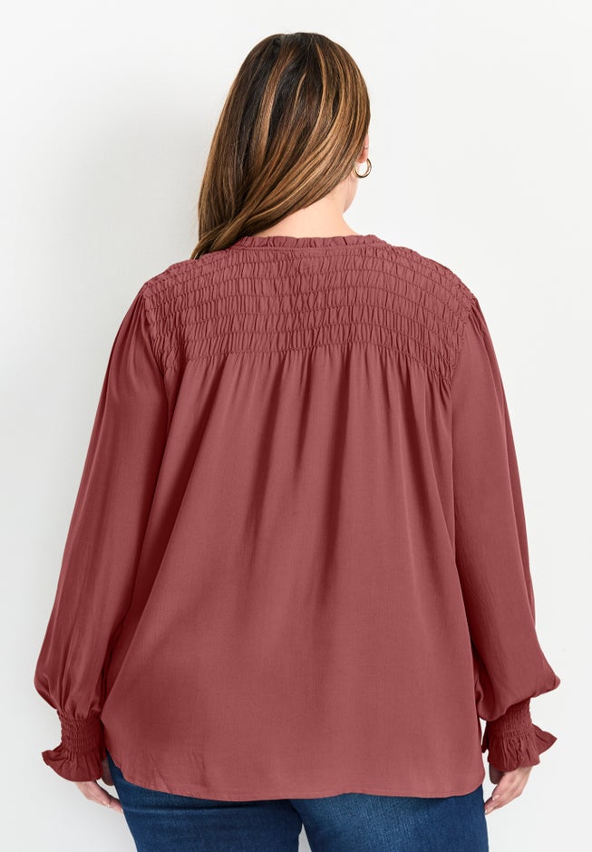 Marcie Shirred Detail Blouse image number 3