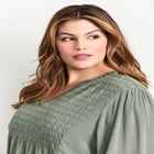 Marcie Shirred Detail Blouse image number null