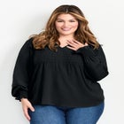 Marcie Shirred Detail Blouse image number null