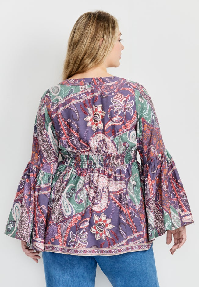 Arlo Bell Sleeve Tunic image number 2