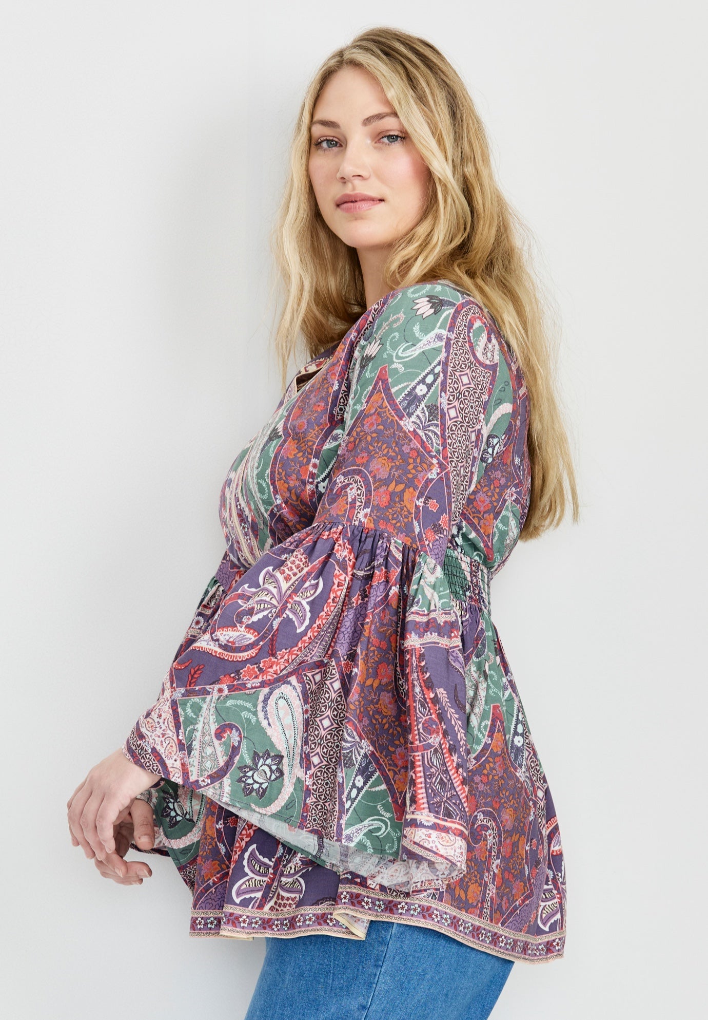 Arlo Bell Sleeve Tunic image number 1