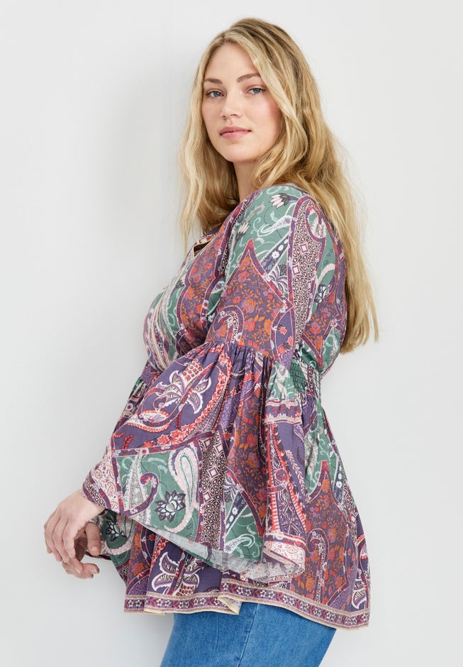Arlo Bell Sleeve Tunic image number 1