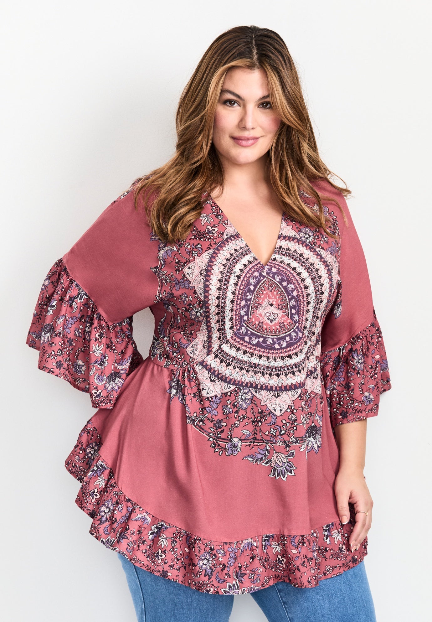 Frankie Frill Detail Tunic image number 2