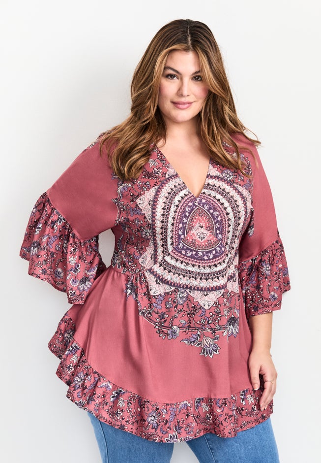 Frankie Frill Detail Tunic image number 2