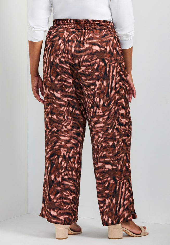 Elly Wide Leg Pull On Pant image number 2