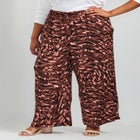 Elly Wide Leg Pull On Pant image number null