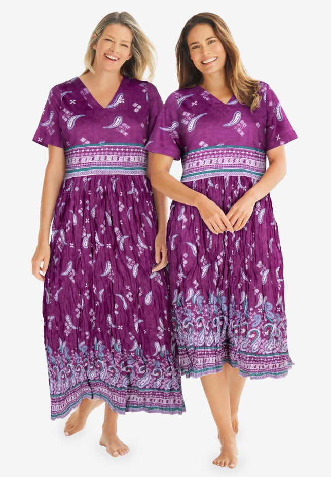 Crinkle Cotton Lounger image number 3