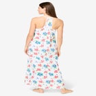 Breezy Eyelet Knit Long Nightgown image number null