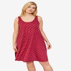 Crossover Back Tank Dress image number null