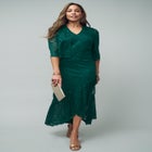 2-Piece Lace Tulip Jacket Dress image number null