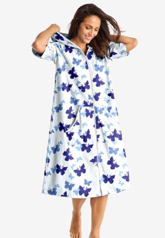 Short French Terry Robe