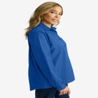 Wrinkle-Free Stretch Cotton Oversized Shirt image number null