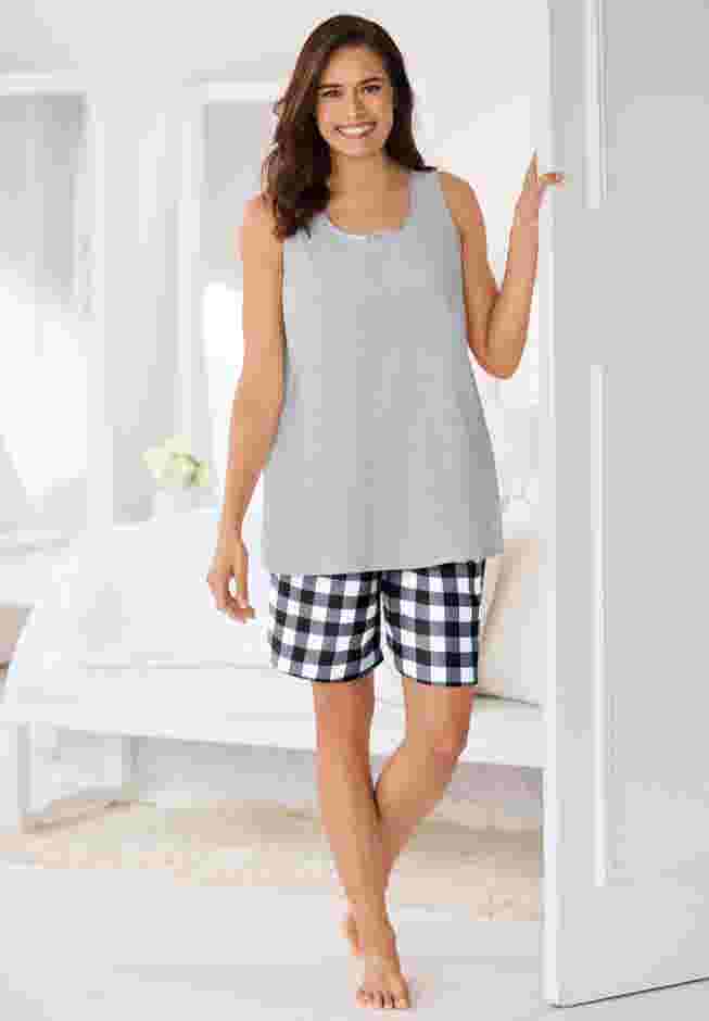 Knit Sleep Tank image number 6
